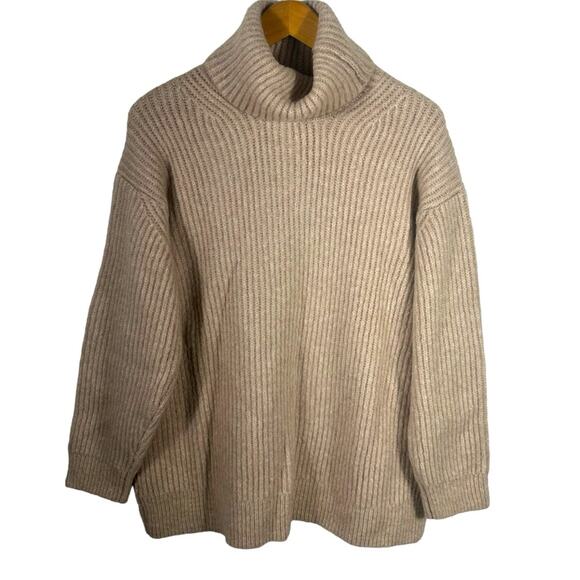 Lou & Grey LOFT Alpaca Blend Cowl Neck Size Small - Picture 1 of 8